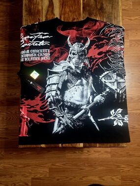 Civil Regime/Mortal Kombat Collab "Shao Kahn" Men's Black Graphic Tee